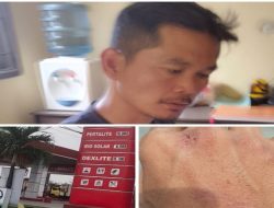 John Deni Menjadi Korban Pengeroyokan Di SPBU Pekon Tambak Rejo
