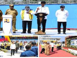 Satuan TNI, Polri Dan Pemda Amankan Kunker Presiden RI di Lampung
