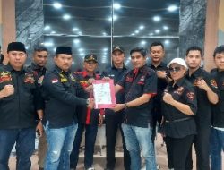 Gelar Conference Pers Ketua Baru S. Ramelan Terkait Pemberhentian Tidak Hormat Ketua DPD Grib Jaya Lampung Dendi Albar, SH