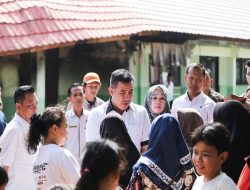 Bupati Pesawaran Tinjau Lokasi Kebakaran di SMPN 6 Tegineneng