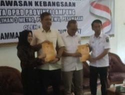 Anggota DPRD Provinsi Lampung Sosialisasikan Perda Penanggulangan Bencana di Metro