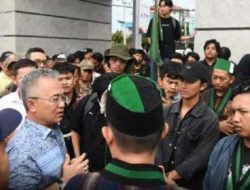 Terkait Tapera Demo HMI Akhirnya Ditemui Anggota DPRD Lampung Yozi Rizal