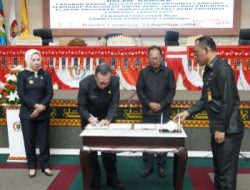 Paripurna DPRD Provinsi Lampung Terkait Penandatanganan KUA PPAS TA 2025