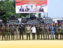 Ketua DPRD Lampung Menghadiri Apel Gelar Pasukan OPS Mantab Praja Krakatau