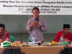 Ketua DPRD Lampung Mingrum Gumay Sosperda No. I Tahun 2016 Lamteng
