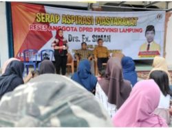 Anggota DPRD Lampung Serap Aspirasi Warga Sukoharjo Pringsewu