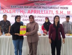 Anggota DPRD Provinsi Lampung Sosperda No. 3 Tahun 2015 di TBB