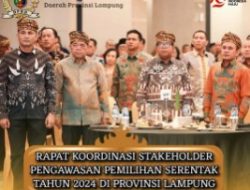 Budiman AS Hadiri Kegiatan Rakor Stakeholder Pengawasan Pilkada Serentak 2024