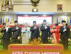 Ketua Pengadilan Tinggi Ambil Sumpah Jabatan 84 Anggota DPRD Lampung