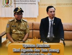 Veri Agusli Anggota DPRD Lampung Hadiri Upacara Hantaru Ke – 64