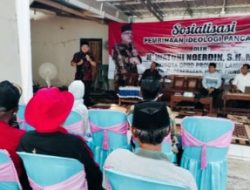 Anggota DPRD Lampung Sosialisasi PIP-WK di Rejomulyo