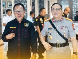 Ketua DPRD Provinsi Lampung Hadiri Upacara HUT Juang Polri