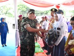 Kasrem 043/Gatam Hadiri Bakti Sosial Memperingati HUT Korps Marinir Ke-79 Tahun 2024