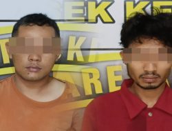 Dua Pelaku Pencurian Spesialis Rumah Kosong  Ditangkap