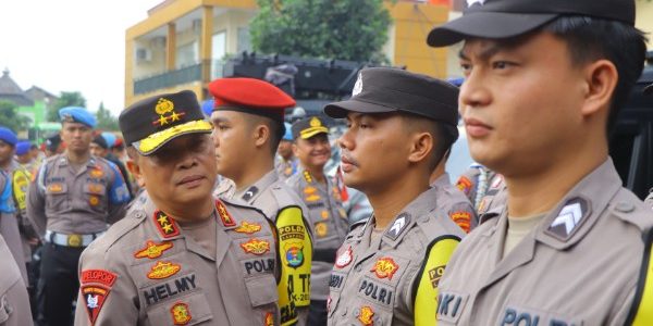 Kapolda Lampung Tegaskan Larangan Anggota Bawa Senpi di TPS Saat Pengamanan Pungut Suara Pilkada 2024