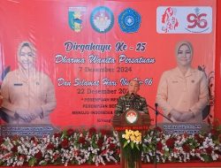 Pj. Bupati Hadiri Peringatan HUT ke-25 Dharma Wanita Persatuan dan Hari Ibu ke-96 Kabupaten Tanggamus