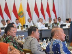 Danrem 043/Gatam Hadiri Rapat Koordinasi Bidang Pangan Bersama Menko Bidang Pangan RI