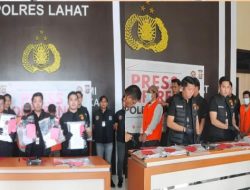 Tipikor Reskrim Polres Lahat  Amankan Dua Pelaku Dugaan Tindak Pidana Korupsi Dana Desa