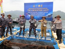 Waka Polda Lampung Dampingi KSAL Tinjau Program Ketahanan Pangan Nasional dan Makan Bergizi Gratis
