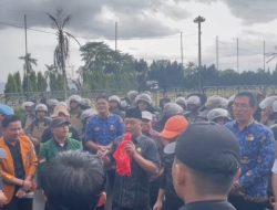 Anggota DPRD Provinsi Lampung Terima Tuntutan Demo Mahasiswa Terkait Inpres Nomor 1 Tahun 2025