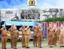 Tina Malinda Sekwan DPRD Lampung Ikuti Kegiatan Apel Rutin