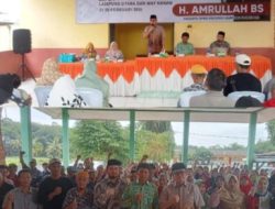 Anggota DPRD Provinsi Lampung, Hi. Amrullah, BS Jaring Aspirasi Masyarakat Lewat Reses