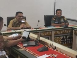 Wabup Tanggamus Agus Suranto Mengikuti Rapat Koordinasi Nasional Tim Pengendalian Inflasi Daerah