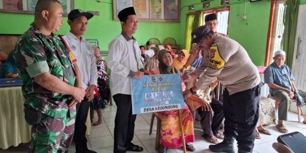 Kades Kedondong M. Fadli Realisasikan BLT-DD 4.Bulan Kepada 40 KPM Tahun 2025