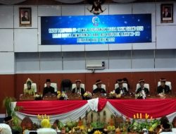 Sidang Paripurna Istimewa DPRD Memperingati HUT Ke-156 Kabupaten Lahat