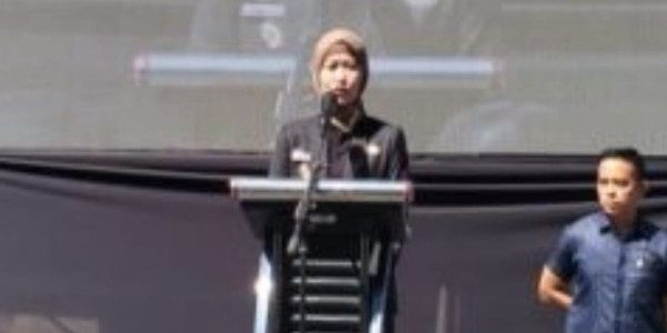 Wabup Lahat Widia Ningsih Hadiri Pelantikan CPNS Formasi 2024