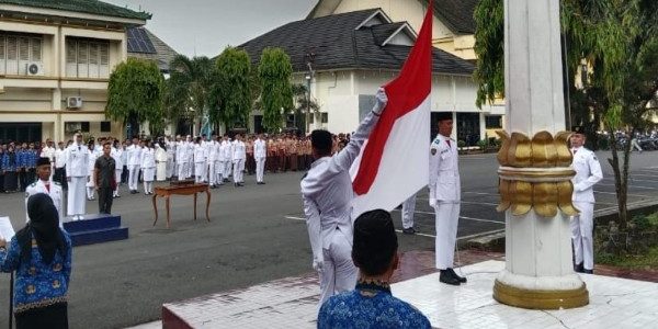 Wabup Lahat Widia Ningsih Pimpin Upacara Peringati Hari Kesaktian Pancasila