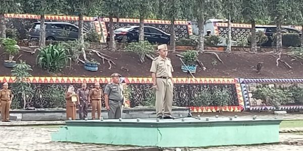 Bupati Tanggamus Apresiasi Kominfo dan Soroti Lonjakan Stunting dalam Apel Mingguan