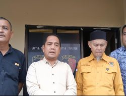 Sejumlah warga Desa Taman Sari panggilan Polres Pesawaran