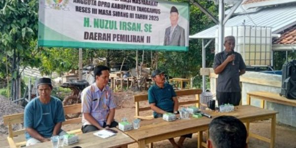 Anggota DPRD Tanggamus Fraksi PKB H. Nuzul Irsan Laksanakan Reses Ke-III Tahun 2025