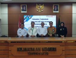 Kejari Tanggamus Tanda Tangani SKB Program Pasca Restorative Justice