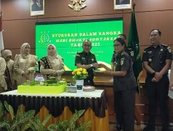 Kejari Tanggamus Gelar Syukuran Hari Bhakti Adiyaksa Tahun 2025