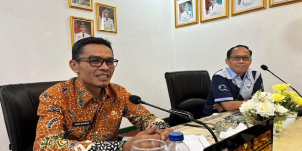 Wabup Tanggamus Menerima Audiensi PT. Tirta Investama (Danone/Aqua)