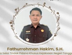 Innalilahi Wa Inna Ilaihi Rojiuun! Kejari Tanggamus Berduka Kasi Pidsus Fathurrahman Hakim Meninggal