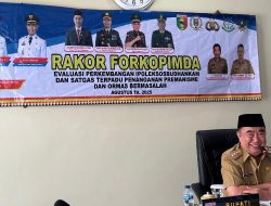 Rakor Forkopimda Tanggamus Bahas Antisipasi Dinamika Global hingga Penanganan Bencana