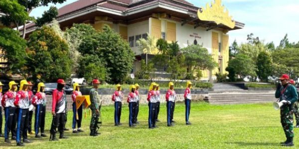 30 Anggota Paskibraka Pesawaran Jalani Latihan Intensif Jelang HUT RI ke-80
