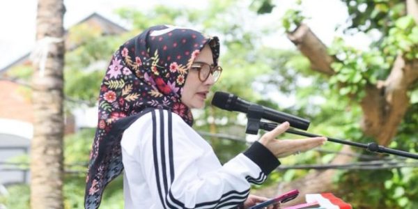 Dharma Wanita Persatuan Kabupaten Pesawaran Meriahkan HUT ke-18 dengan Family Gathering dan Bhakti Sosial