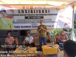 Anggota DPRD Lampung Sosialisasikan PIP-WK di Kecamatan Metro