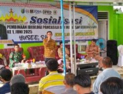 Anggota DPRD Lampung Fraksi Nasdem Sosialisasi PIP-WK di Kecamatan Baradatu