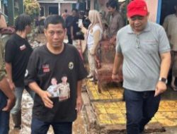Anggota DPRD Lampung Andika Wibawa SR Tinjau Lokasi Terdampak Banjir