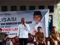 Anggota DPRD Lampung Sosialisasi PIP-WK di Tiyuh Gunung Timbul