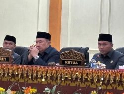 DPRD Tanggamus Gelar Paripurna Penandatanganan MoU KUPA-PPAS 2025