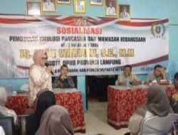 Elly Wahyuni Sosialisasikan PIP-WK Bersama Bupati Terpilih Pesawaran Antonius Muhammad Ali