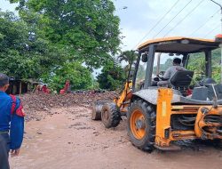 Banjir di Wilayah Pesisir Akibat Hujan Deras, Pemkab Pesawaran Turun Langsung Tanggulangi Dampak