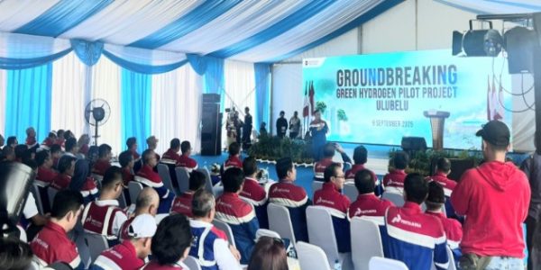 Dua Wamen Hadiri Ground breaking Green Hydrogen, Tanggamus Siap Jadi Lumbung Energi Hijau Indonesia