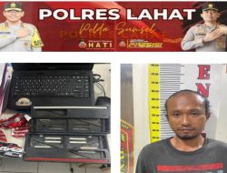 Satreskrim Polres Lahat  Ungkap Kasus Curanmor Kurang dari 24 Jam